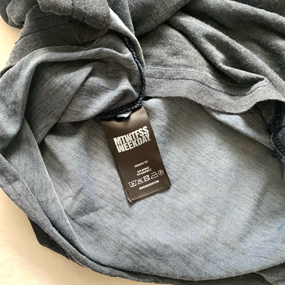 Anthropologie MTWTFSS WEEKDAY Oversized Pullover Short Sleeve T-shirt - Picture 4 of 12